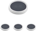 Copco Non-Skid Pantry Cabinet, 9-Inch, White/Gray (Pack of 4)