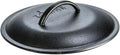 Lodge Seasoned Cast Iron Lid - 10.25 Inches - Heavy-Duty Iron Cookware Cover for Heat Retention - Seasoned Skillet or Dutch Oven Cover - Replacement Lid