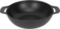 7425 Gourmet BBQ System Wok for Weber Gourmet BBQ System Cooking Grates, Cast Iron, Black, Heavy Duty, Compatible with Weber Spirit II 200/300, Genesis II E-310, Summit, and More