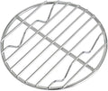 CAMPINGMOON φ4.9-inch Round Stainless Steel Cooking Grid Grill Fits for Backpacking Pocket Stove W13