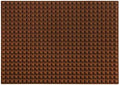 Colinda Silicone Dish and Cup Drying Mat - Extra Large Trivet for Hot Dishes, Large Size Hot Pots and Pads Coming Directly Out from the Stove or Oven,Drain Board,16" x 11.5",Brown