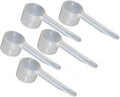 5 Gram Scoop for Creatine, Powders, Cooking, Recipes, Lab, Food Grade, Meets FDA Standards, USA Made - The Nature Of Beauty Brand (5-Pack)