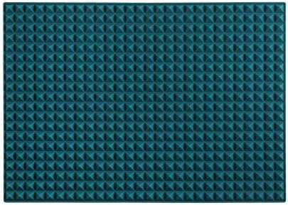 Colinda Silicone Dish and Cup Drying Mat - Extra Large Trivet for Hot Dishes, Large Size Hot Pots and Pads Coming Directly Out from the Stove or Oven,Drain Board,16" x 11.5",Teal