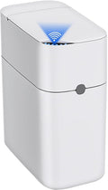 CTIME Touchless Automatic Bathroom Trash Can with Lid for Bathroom | Touchless trash can, Motion sensor,Waterproof trash can, Bathroom trash bin,Odor sealing, Bathroom privacy,Space-saving