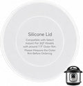 Silicone Lid for Select Instant Pot 3 Quart Models,Airtight for FoodStorage | Reusable, Translucent Inner Pot Cover. Microwave, Freezer & Dishwasher Safe for easy food storage.