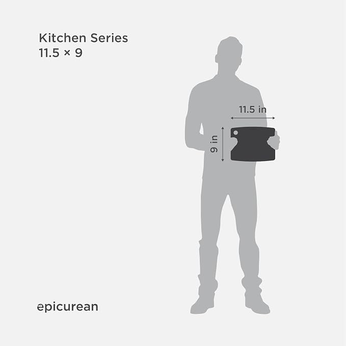 Epicurean, Kitchen Series Black 12X9 Inch