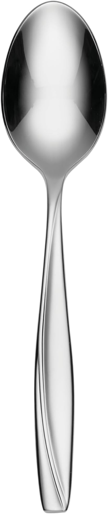Oneida Camlynn Dinner Spoons Silverware Set for 4, Flatware | 18/0 stainless steel, mirror finish | dishwasher safe | great for soup or everyday dining, cutlery set