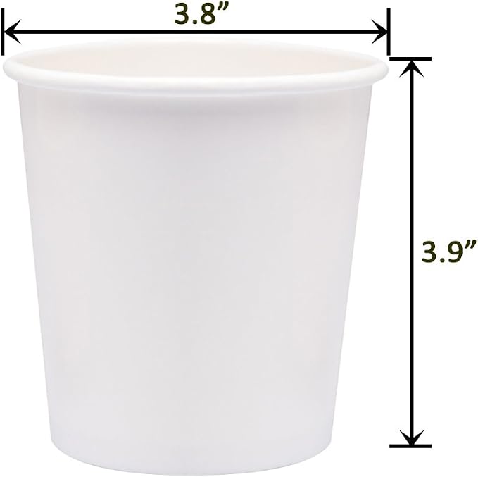 40 Count (16 oz) One - Pint Frozen Dessert Containers with Lids | Ice Cream Cups with Lids