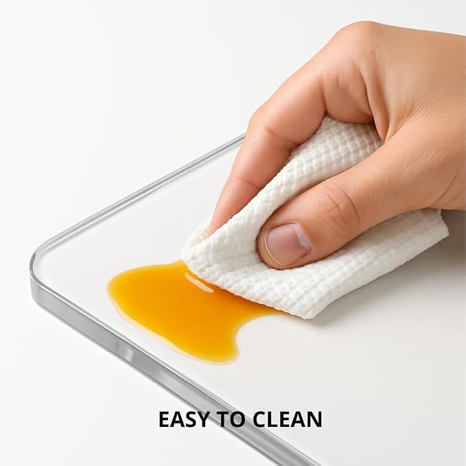 House Warming Gifts New Home - Engraved Acrylic Cutting Board with Counter Lip, Clear Countertop Protector Housewarming Gifts for Women Man Couples First House New Apartment Aesthetic Kitchen Decor