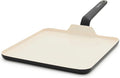 GreenPan Rio Advanced 12" Griddle Pan, Ceramic Nonstick PFAS-Free, Dishwasher and Oven Safe, Black