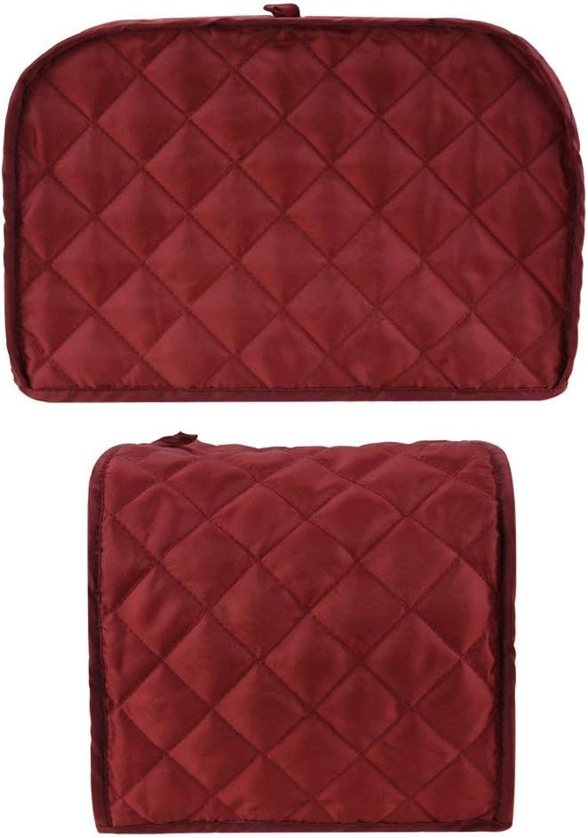 Toaster Appliance Cover Polyester Bread Toaster Cover Bakeware Protector Dust and Fingerprint Protection Two Slices