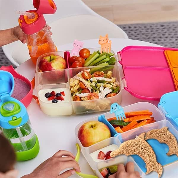 Sandwich Cutters for Kids - Vegetable Fruit Bread Shape Cookie Cutter Molds for kids Lunch Bento Box
