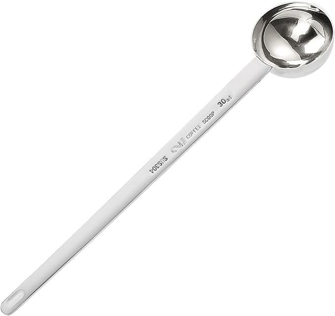 2 Tablespoon Coffee Scoop Stainless Steel Long Handle Measuring Spoon 2 tbsp Measuring spoon 30 ml Coffee Scoop 2 tablespoon Scoop for Ground Coffee