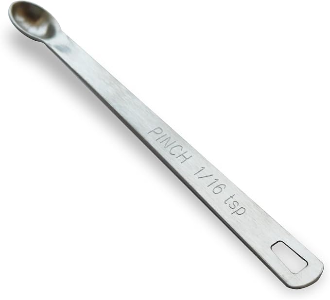 1PCS 1/16tsp(0.31ml) Mini Measuring Spoon, Small Teaspoon for Tiny Amounts | High Precision, Food-Grade, ‌Rust-Free, Dishwasher-Safe, Easy-Read Markings, Multi-Purpose, Sturdy & Durable