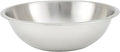 Winco 5 qt Stainless Steel Mixing Bowl | Dishwasher safe, Heavy-duty, Reinforced rim, Great for Salads, Sides, Pasta and Shared Dishes