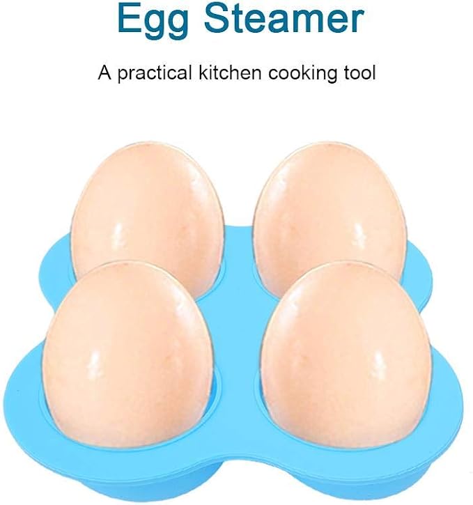 01 Egg Bite Mold, Silicone Egg Steamer, Four Holes Convenient for Home Pressure Cookers Kitchen Restaurant