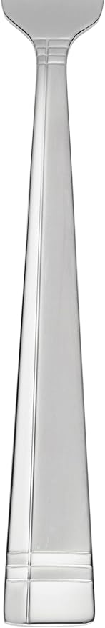 Oneida Amsterdam 45-Piece 18/0 Silverware Set for 8, Flatware | satin finish, dishwasher safe | includes serving spoons and utensil set | cutlery set, wedding silverware