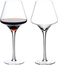BACLIFE Red Wine Glasses, Set of 2, 20 oz Clear
