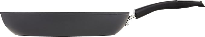 Bialetti Impact Textured Nonstick Oven-Safe Frying Pan, 12 Inch, Gray
