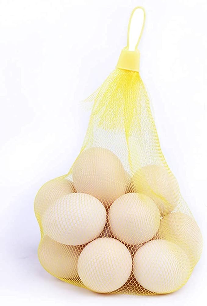 100pcs Seafood Boiling Bags, Plastic Reusable Mesh Produce Bags, Crawfish Bags Boiling Bags, Mesh Onion Bags, Fruit and Vegetable Produce Bag (24inch and Loop-Style Closures white)