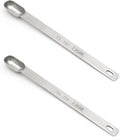 2PCS 1/4TSP(1.25ML) Measuring Spoon, Stainless Steel Long Handle Teaspoons | High Precision, Food-Grade Stainless Steel, ‌Rust-Free, Dishwasher-Safe, Easy-Read Markings, Multi-Purpose, Sturdy & Durable