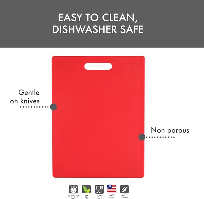 Made from high-density plastic that is conveniently sized at 11x14.5 inches