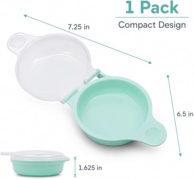 Microwave Egg Cooker for Sandwiches & Omelets – BPA-Free Microwave Egg Poacher, Fried Egg Maker, Omelet Maker, & Scrambled Egg Cooker – Cooks 2-3 eggs in less then 2 minutes Breakfast Maker by Dependable Industries Inc. Essentials