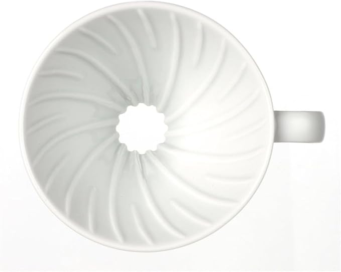 Hario, V60 Dripper Ceram 01 White, 1 Each