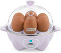 Dash Rapid Egg Cooker, 7 Hard Boiled Eggs, Lavender | Electric Egg Poacher, Boiler, Steamer & Omelette Maker Machine, Soft or Poached Eggs for Breakfast, Auto Shut-Off, BPA-Free