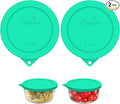 SOPHICO 2 Cup Silicone Lids Replacement for Pyrex & Anchor Hocking 7200-PC | Food Grade Silicone, Leakproof、Airtight Lids, Dishwasher Microwave Safe