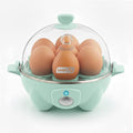 Dash Rapid Egg Cooker, 7 Hard Boiled Eggs, Aqua | Electric Egg Poacher, Boiler, Steamer & Omelette Maker Machine, Soft or Poached Eggs for Breakfast, Auto Shut-Off, BPA-Free