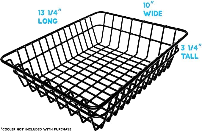 Above Sea Level Cooler Basket for YETI Tundra Haul, YETI Roadie 48, and YETI Roadie 60 - Wire Cooler Rack for YETI Wheeled Coolers - Compatible with YETI Accessories