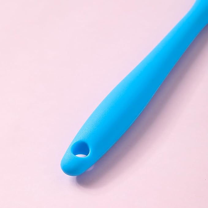 3 Pcs Jar Spatula,Sourdough Spatula with Long Handle,Silicone Skinny Spatulas Scraper for Jars