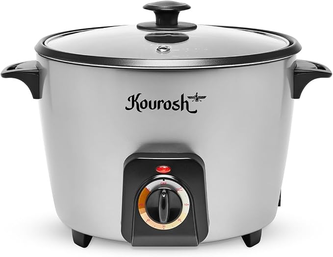YEDI KOUROSH Persian Rice Cooker 15 Cup Tahdig Maker