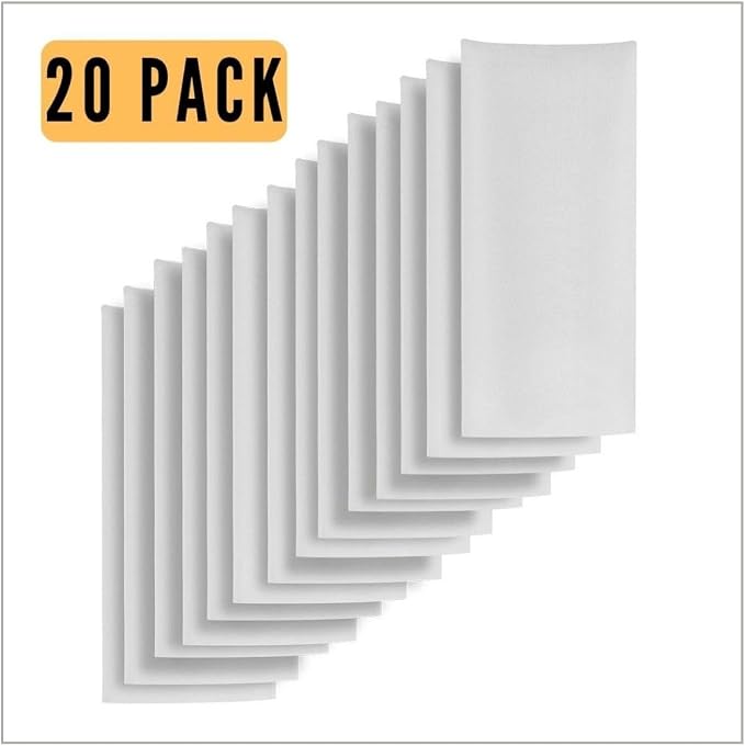 [ 20 Pack ] 2x4.5 Inch Variety Pack Tea Filter Bag-(each 5pc for 37、90、120、160 micron）
