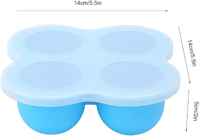 01 Egg Bite Mold, Silicone Egg Steamer, Four Holes Convenient for Home Pressure Cookers Kitchen Restaurant