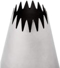 Ateco # 867 - French Star Pastry Tip .56'' Opening Diameter- Stainless Steel