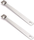 2PCS 1/8tsp(0.6ml) Tiny Measuring Spoon, Small Teaspoon for Tiny Amounts | High Precision, Food-Grade Stainless Steel, ‌Rust-Free, Dishwasher-Safe, Easy-Read Markings, Multi-Purpose, Sturdy & Durable