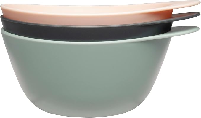 Fromm Color Studio Mixing Bowls for Hair Color, Hair Dye, Bleach and Treatments with Spill Proof Rubberized Base, 16 Ounce, 3 Pack