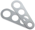 Stainless Steel Spaghetti Measurer Tool Quick Pasta Measuring Tool for Kitchen Cooking Tool (Silver, 2pcs)