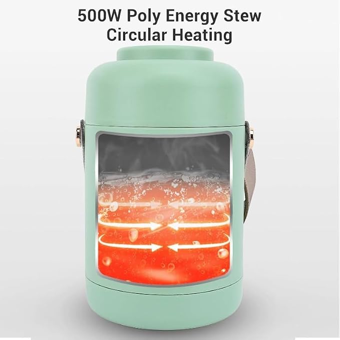 Rice Cooker Small, 500W Rice Maker, 12 Hours Timer Delay & Keep Warm Function, Mini Electric Pot, 800ML Mini Rice Cooker for Travel, Camping, Office (US Plug 110V), Green
