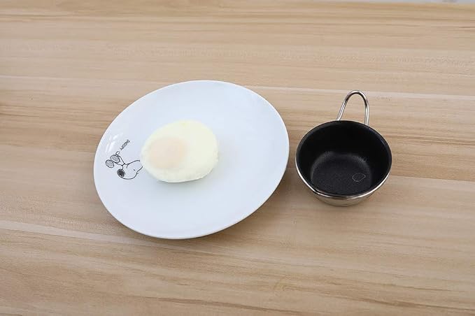 Egg Poacher Pan - Stainless Steel Poached Egg Cooker – Perfect Poached Egg Maker – Induction Cooktop Egg Poachers Cookware Set with 6 Nonstick Large PFOA FREE Egg Poacher Cups and Silicone Spatula…
