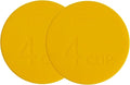 Yodecy Silicone Bowl Lids fit Pyrex Glass Bowls 7201-PC 4 Cup, Yodecy Silicone Bowl Lids fit Anchor Hocking Glass Bowls 7201-PC 4 Cup,Replacement Lids(2 Pack Yellow)