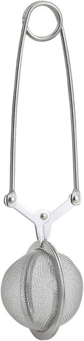 HIC Kitchen Snap Ball Tea Infuser, 18/8 Stainless Steel, For Loose Leaf Tea and Mulling Spices
