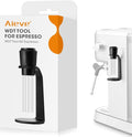 Aieve WDT Tool Espresso, Magnetic Coffee Distribution Tool Compatible with Ninja Luxe Cafe, 10 Needle Coffee Stirrer for Breville Barista Espresso Accessories (Magnetic & Adhesive Mount)