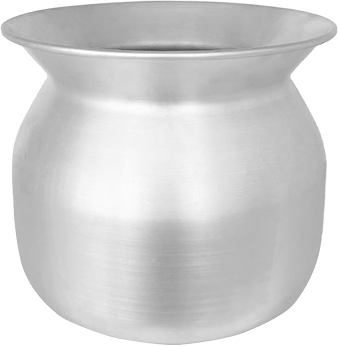 Sticky Rice Aluminum Cook Pot from Thailand - Genuine Replacement Pot for Traditional Steamer Crock, Family Size 8.67 Inch Standard Diameter (22 cm)