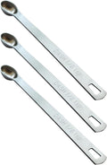 3PCS 1/8tsp(0.625ml) Mini Measuring Spoon, Small Teaspoon for Tiny Amounts | High Precision, Food-Grade, ‌Rust-Free, Dishwasher-Safe, Easy-Read Markings, Multi-Purpose, Sturdy & Durable