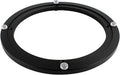 10 Inch Lazy Susan Hardware Heavy Duty Metal Rotating Hardware Turntable Bearing Ring 150lb Load Capacity Turntable Lazy Susan Parts Mechanism for Cabinets,Table Top and Craft (Base Only, Black