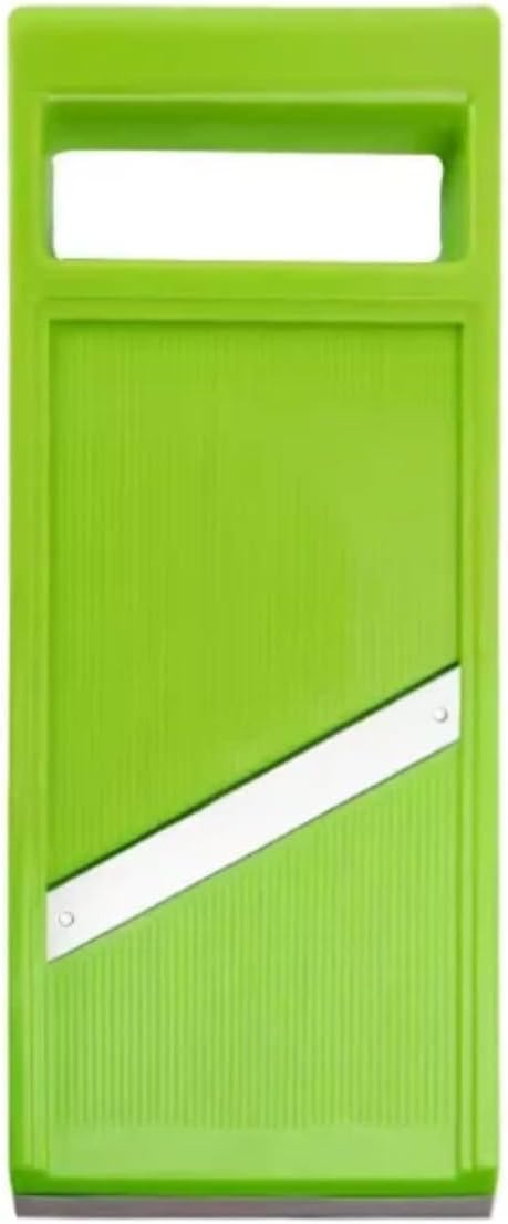 Handheld vegetable Slicer Potato Slicer, Suitable for Potatoes, Carrots, Zucchini, Cucumbers, Onions, Eggplants, Suitable for Making Potato Chips and Using Vegetable French (Green)