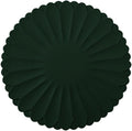 Heat-Resistant Silicone Trivet Mats, Non-Slip Hot Plate Holder for Kitchen Countertops & Dining Table, Reusable Pot Holder Pad with Secure Grip, Dishwasher Safe (Green, Diameter: 18cm/7.09")